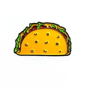 Taco Emoji Enamel Pin